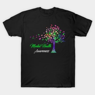 Mental health awareness tree T-Shirt